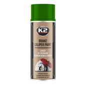 K2 Brake Caliper lakier do zacisków i bębnów hamulcowych - Zielony 400ml