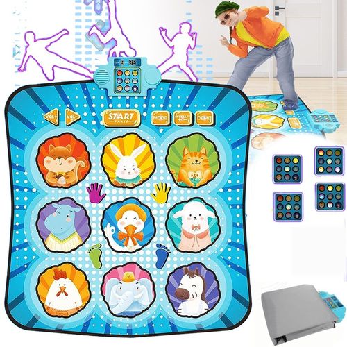 INTERAKTYWNA MATA DO TAŃCZENIA GRA ZRĘCZNOŚCIOWA TANECZNA MUZYCZNA 4TRYBAMI na Arena.pl
