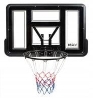 DUŻA TABLICA DO KOSZYKÓWKI KOSZA TARCZA + OBRĘCZ ZESTAW BESTIF