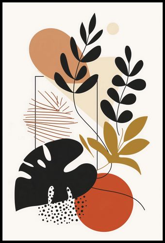 Plakat 68x101cm Zawisły Liść na Arena.pl