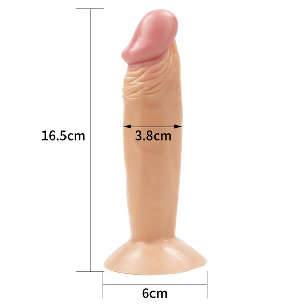 6"" Enduro Blaster Realistic Dong Flesh zdjęcie 7