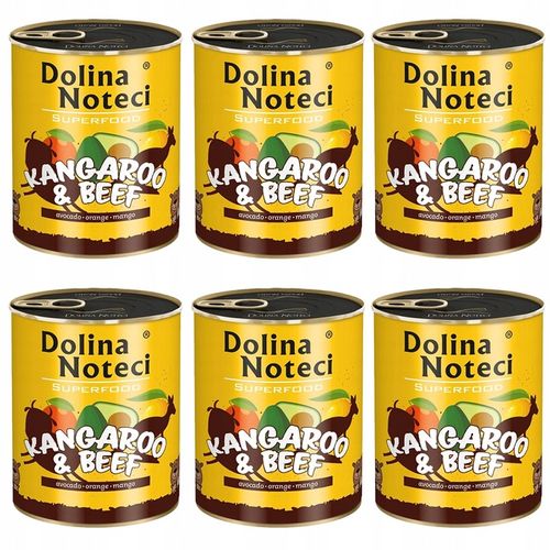 Karma dla psa DOLINA NOTECI Kangur wołowina12x800g na Arena.pl