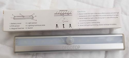 Lampka Na Baterie 4Xaaa Podczerwień Indukcja Dfgot na Arena.pl