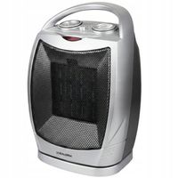 TERMOWENTYLATOR CERAMICZNY GRZEJNIK ELEKTRYCZNY FARELKA OSCYLACJA 1500W