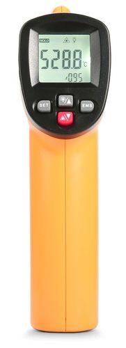 PIROMETR TERMOMETR LASEROWY BEZDOTYKOWY NA PODCZERWIEŃ EMISYJNOŚĆ -50+550°C na Arena.pl