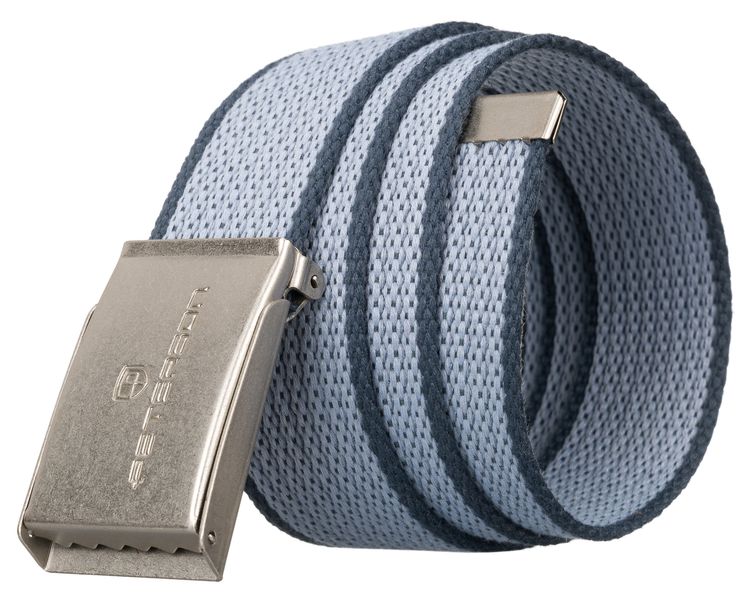 pasek parciany ptn silver-d.grey-115 zdjęcie 1