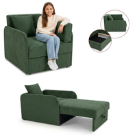 Łóżko dziecięce sofa kanapa butelkowa zieleń welur Denis 3B Family Meble