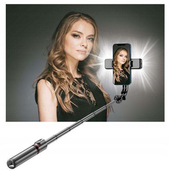 Feegar Kijek Do Selfie Stick Tripod Bluetooth Led zdjęcie 13