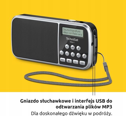 Radio sieciowo-bateryjne DAB+, FM TechniSat VIOLA 3 na Arena.pl