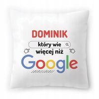 Poduszka Dla Dominika Na Urodziny Imieniny Prezent Z Nadrukiem Ze Zdjęciem