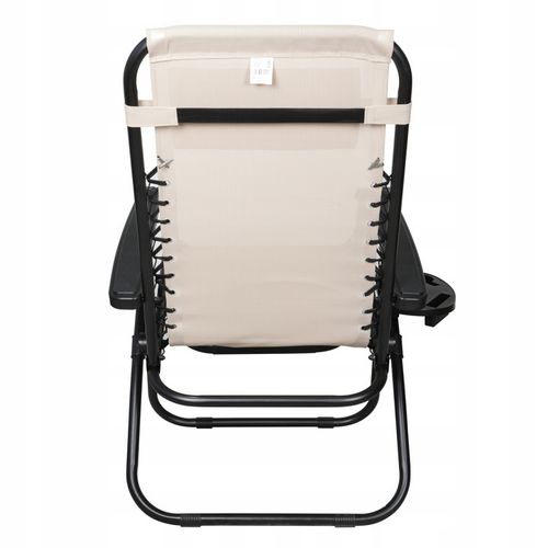 Leżak metal beże i brązy AbarQs na Arena.pl