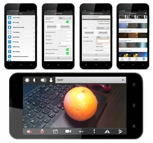 UKRYTA MINI MAŁA KAMERA IP WiFi DETEKCJA FULL HD SZPIEGOWSKA ANDROID IOS na Arena.pl