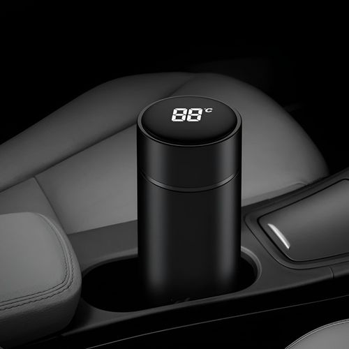 KUBEK TERMICZNY TERMOS LED 500ml NA KAWĘ HERBATĘ DOTYKOWY DO SAMOCHODU PRO na Arena.pl