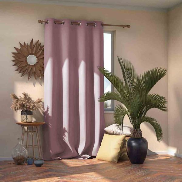 CURT/AH/BLACKOUT/EYELETS/PINK/140X270/1PC zdjęcie 4