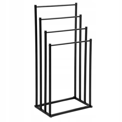 STOJAK NA RĘCZNIKI WIESZAK STOJĄCY PODŁOGOWY ŁAZIENKOWY 4 RAMIONA na Arena.pl