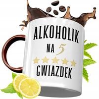 Kubek Bordowy Dla Alkoholika Na Urodziny Prezent Z Nadrukiem Ze Zdjęciem