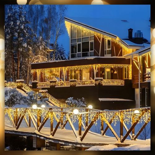 SOPLE LAMPKI CHOINKOWE ŚWIATEŁKA 300 LED 14,5M GRUBY KABEL FLASH ZEWNĘTRZNE na Arena.pl