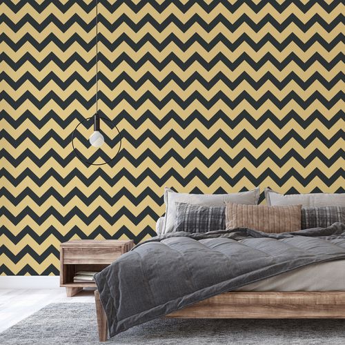 Tapeta Dla Młodzieży ZYGZAKI Wzory Geometryczne na Arena.pl