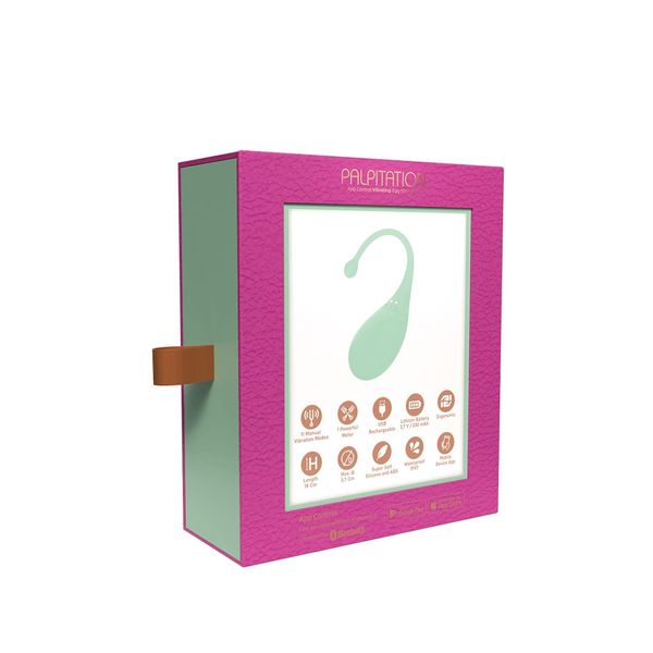 Ad.palpitation Mint (Huevo Vibrador + Cable + App) zdjęcie 8