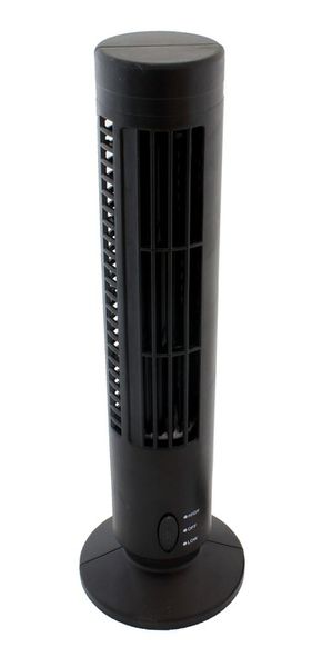 WENTYLATOR KOLUMNOWY BIURKOWY STOJĄCY OSCYLACJA KLIMA USB 3W CZARNY zdjęcie 11