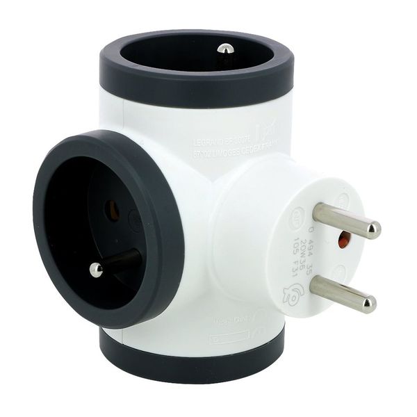 Rozgałęźnik 3X2P+Z-B/C Legrand 049435 zdjęcie 1