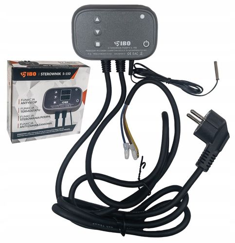 STEROWNIK REGULATOR TERMOSTAT PRACY POMPY OBIEGOWEJ KOTŁA PIECA S-150 IBO na Arena.pl