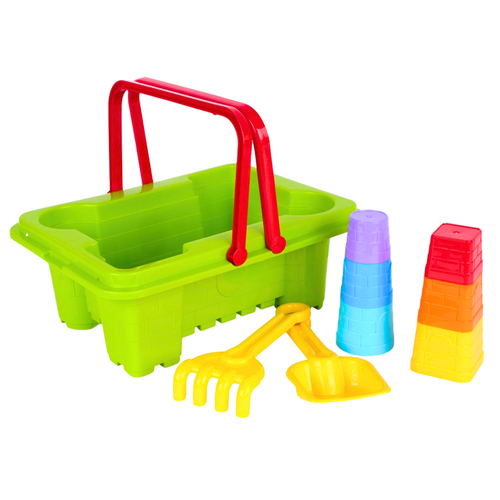 Zestaw Zamek Forteca Foremki Do Piasku Na Plażę 4500 na Arena.pl