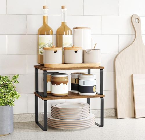 Zestaw 2 półek bambusowych GINGER RUSTIC na Arena.pl