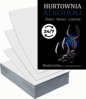 Ulotki A4 reklamowe firmowe 5000szt różne wzory HURTOWNIA ALKOHOLI