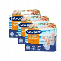 Salvequick plastry Aqua Block - wodoodporne plastry - 16 sztuk