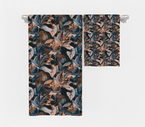 RĘCZNIK Liście z twoim dowolnym tekstem 140x75cm 041G na Arena.pl