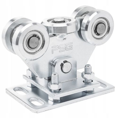 WÓZEK wózki do BRAMY PRZESUWNEJ 80x80 komplet ZESTAW wózków bramowych na Arena.pl