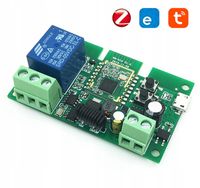 Sterownik DC 5-32V beznapięciowy ZigBee + RF433MHz 3 Tryby Pracy TUYA
