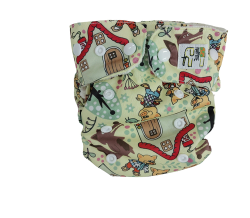 Pieluszka Wielorazowa KIESZONKA BAMBUS TRZY ŚWINKI Pieluszki NappiMe na Arena.pl