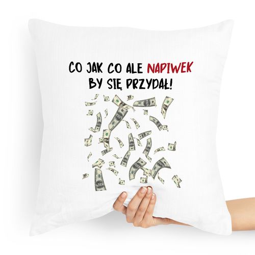 Poduszka Prezent Dla Kelnera Napiwek By Się Z Nadrukiem Ze Zdjęciem na Arena.pl