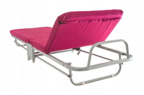 SKŁADANE ŁÓŻKO POLOWE TURYSTYCZNE REGULOWANE OPARCIE LEŻANKA LEŻAK POLÓWKA na Arena.pl