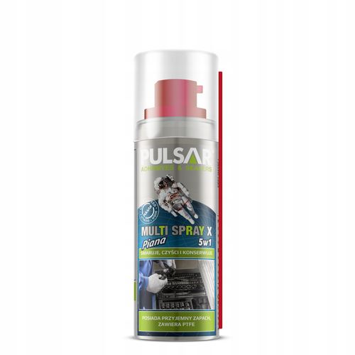 PŁYNNY SMAR WIELOFUNKCYJNY PULSAR MULTI SPRAY X PTFE AEROZOL 55 ml na Arena.pl