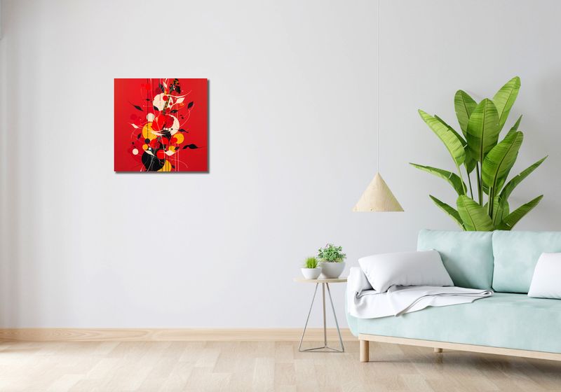 Obraz 50x50cm Melodyjna Barwa zdjęcie 2