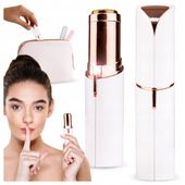 DEPILATOR TRYMER DAMSKI DO TWARZY DYSKRETNA GOLARKA BEZPRZEWODOWA