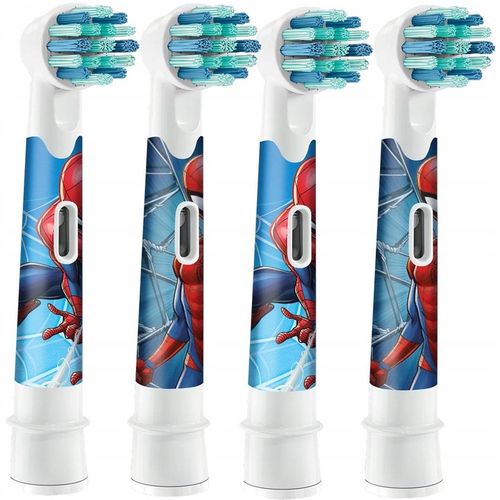 4x ORYGINALNA KOŃCÓWKA ORAL-B STAGES POWER KIDS SPIDERMAN DLA DZIECI na Arena.pl