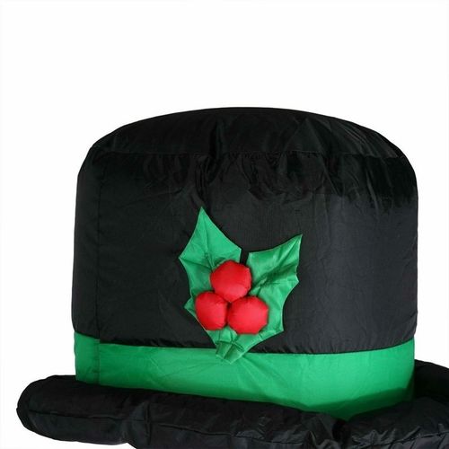 BAŁWAN DMUCHANY POMPOWANY ŚWIECĄCY OZDOBA 120cm na Arena.pl