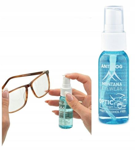 PŁYN ANTIFOG PRZECIW PAROWANIU OKULARÓW I GOGLI 3x 30ML + ŚCIERECZKI na Arena.pl