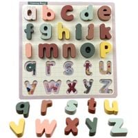 puzzle drewniane edukacyjne alfabet zkb-2053