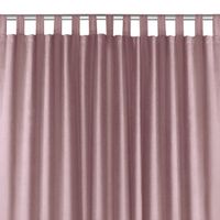 Zasłona MILANA szenilowa na szelkach 420x175 różowa  Homede