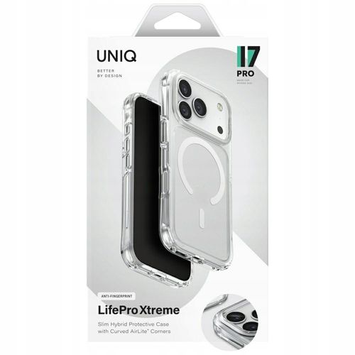 Plecki UNIQ do Apple iPhone 17 Pro bezbarwny na Arena.pl
