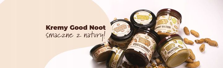 MASŁO ORZECHOWE 100% PEANUT BUTTER GOOD NOOT 300G zdjęcie 8