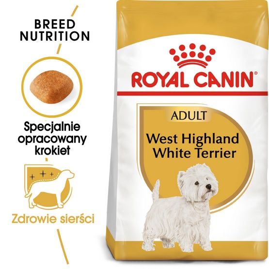 Karma dla psów dorosłych rasy West Highland White Terrier Royal Canin 1,5kg zdjęcie 2