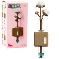 ZESTAW KLOCKI KONSTRUKCYJNE GAŁĄZKA KWIATU