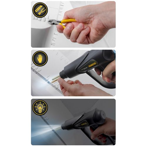 Spawarka do plastiku 70 W + 800 zszywek Humberg HM-293 na Arena.pl