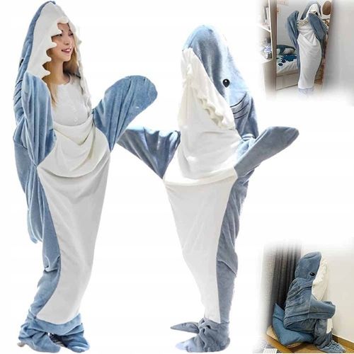 NOWY KOC Z REKINEM ŚPIWÓR 150*100CM rozmiar M, Zalecana wysokość 140-150CM na Arena.pl